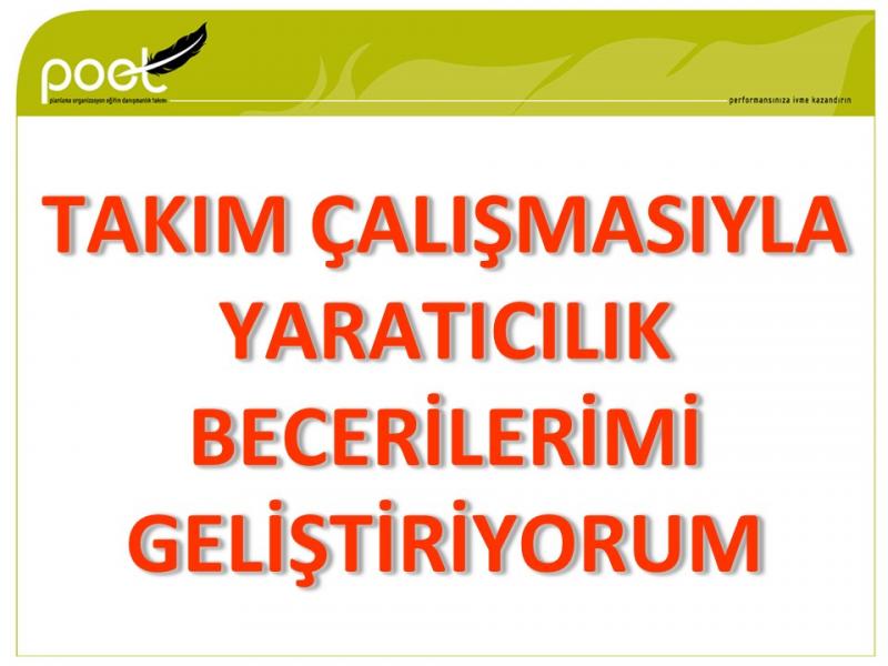 2022 Yılının İlk Eğitimi...