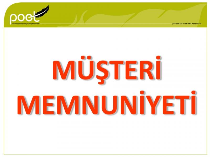 AEMTEM - Müşteri Memnuniyeti