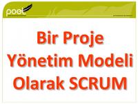 2022 Yılının Son Eğitimi Bir Proje Yönetim Modeli Olarak SCRUM
