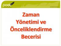 İSKİD - Zaman Yönetimi ve Önceliklendirme