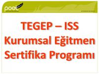 TEGEP - ISS - KURUMSAL EĞİTMEN SERTİFİKA PROGRAMI