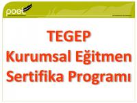 TEGEP - KURUMSAL EGITMEN SERTIFIKA PROGRAMI