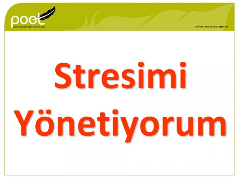 TOYOTA - Stresimi Yönetiyorum